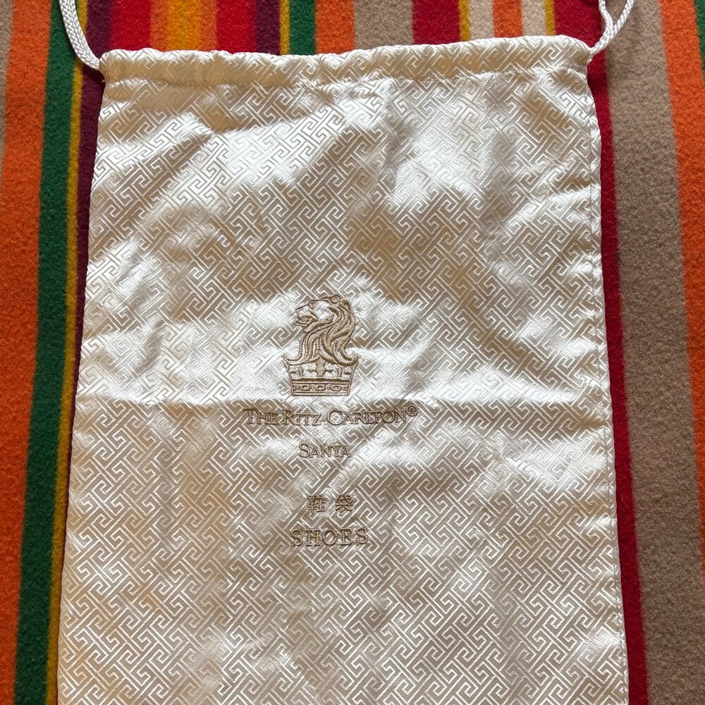 The Ritz-Carlton Drawstring Shoe Bag